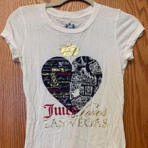 Small Juicy Couture Las Vegas T-shirt